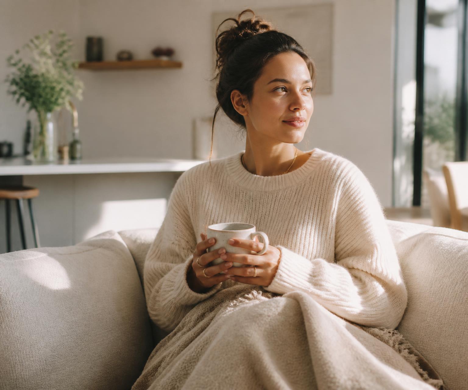 A warm morning ritual — the mood of daily gut awareness